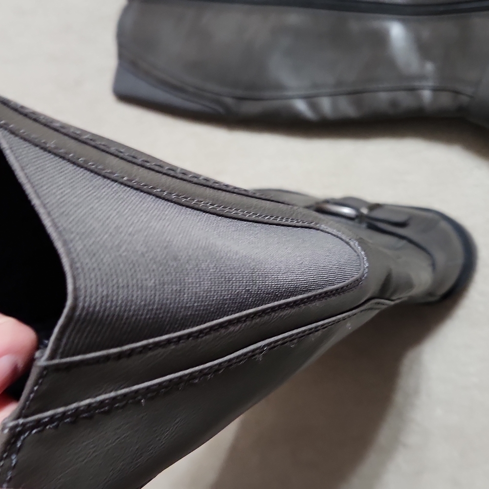 Bare Traps Riding Boot - Size 7.5 -Gray - Picture 6 of 16